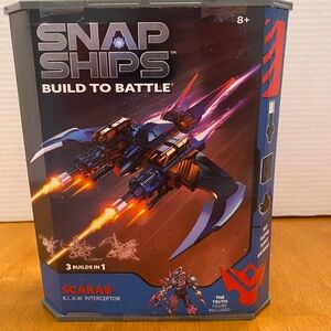 Scarab K.L.A.W. Interceptor Building Set - Blue and Orange